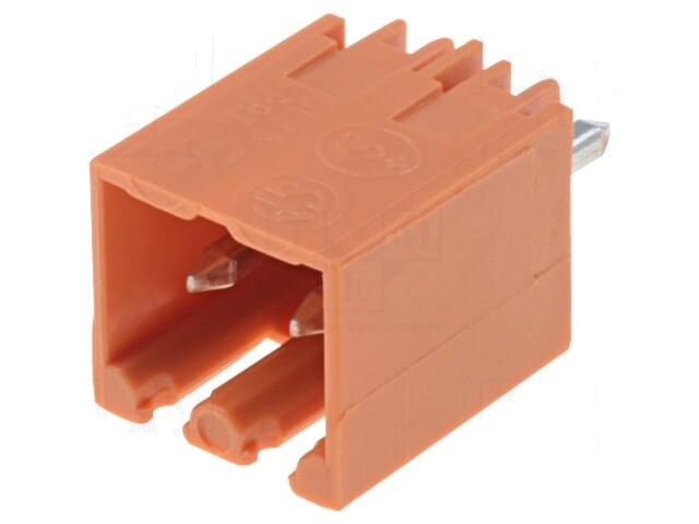 Ontkoppelbare terminal strip; 3,5mm; banen: 2; recht; contact Ontkoppelbare terminal strip; 3,5mm; banen: 2; recht; contact